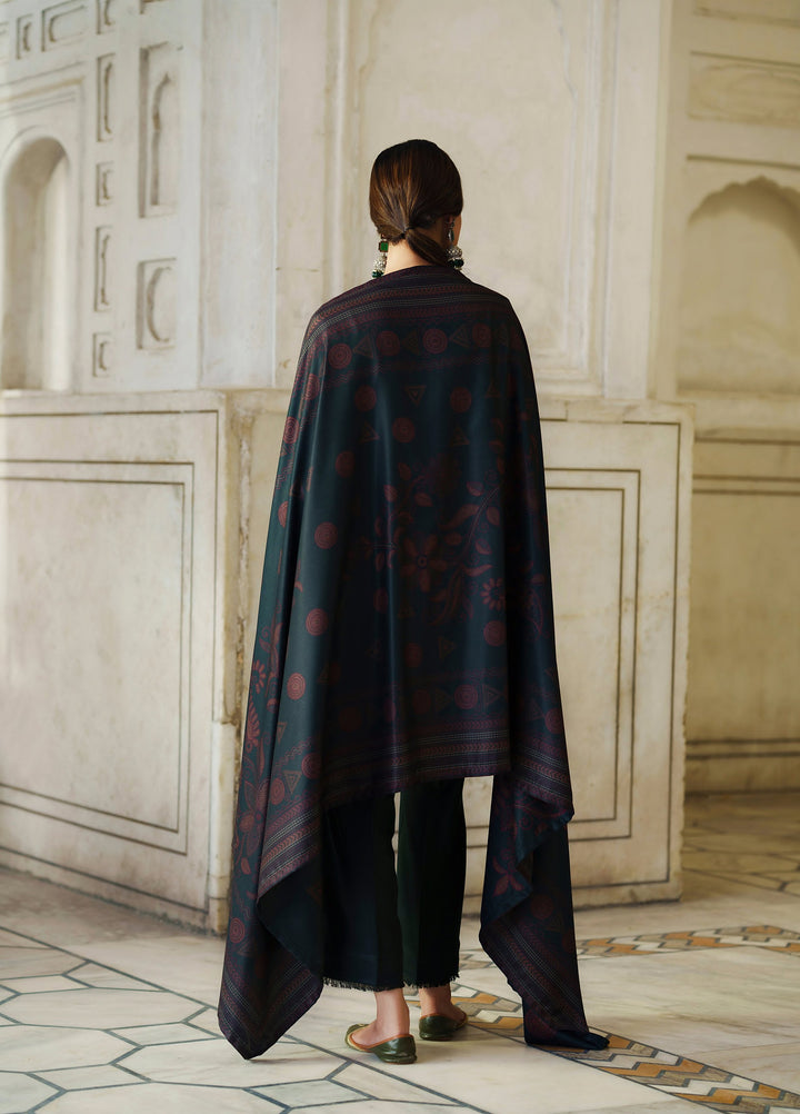 Moksha by Casualite RTW Embroidered Karandi Silk 3 Piece Suit CL26UMK Saba - Casual Collection