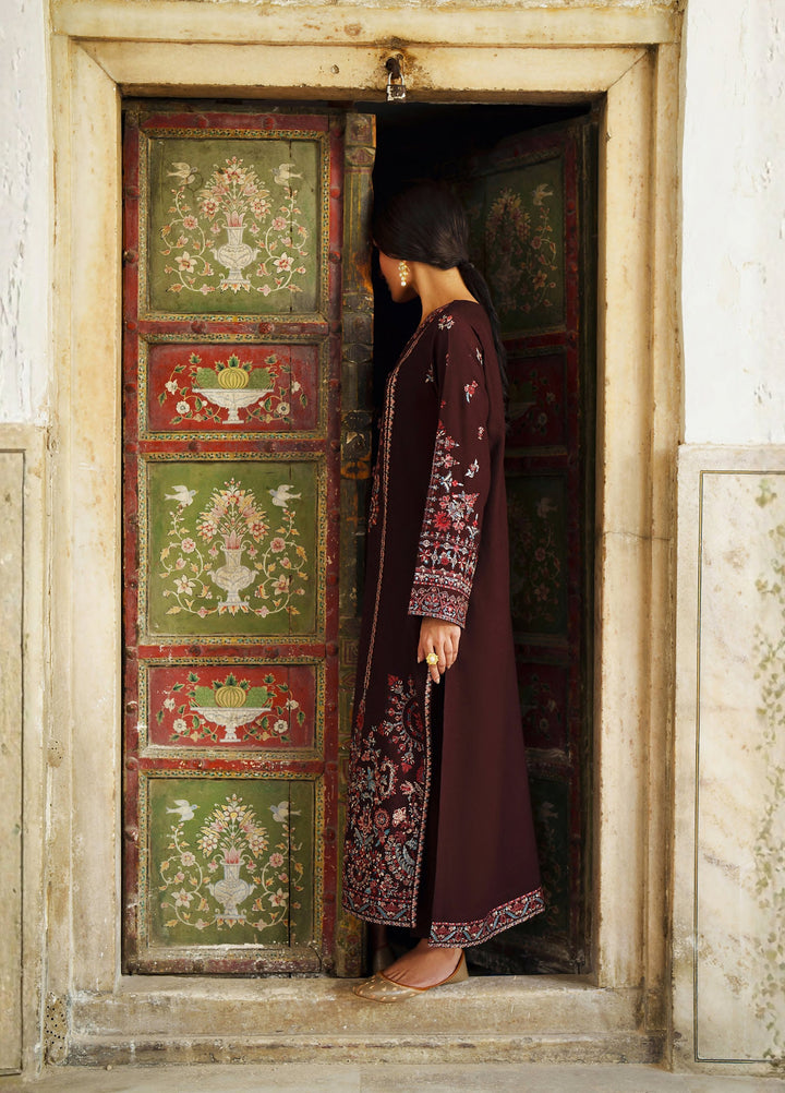 Moksha by Casualite RTW Embroidered Karandi Silk 3 Piece Suit CL26UMK Baran - Casual Collection