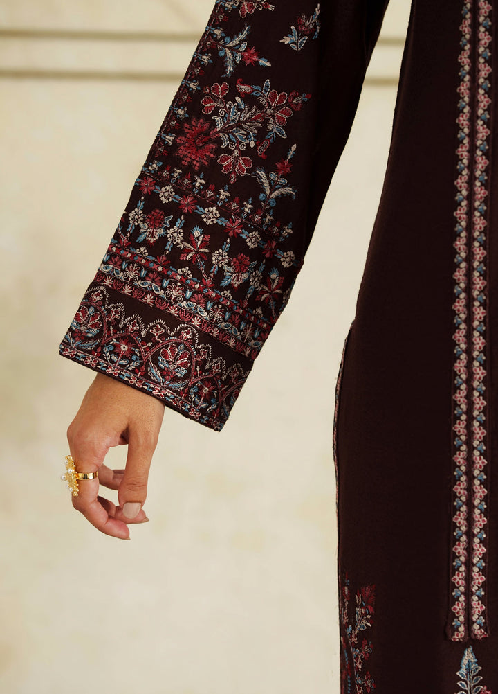 Moksha by Casualite RTW Embroidered Karandi Silk 3 Piece Suit CL26UMK Baran - Casual Collection