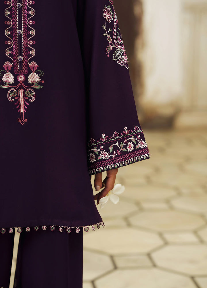 Moksha by Casualite RTW Embroidered Karandi Silk 3 Piece Suit CL26UMK Parisa - Casual Collection