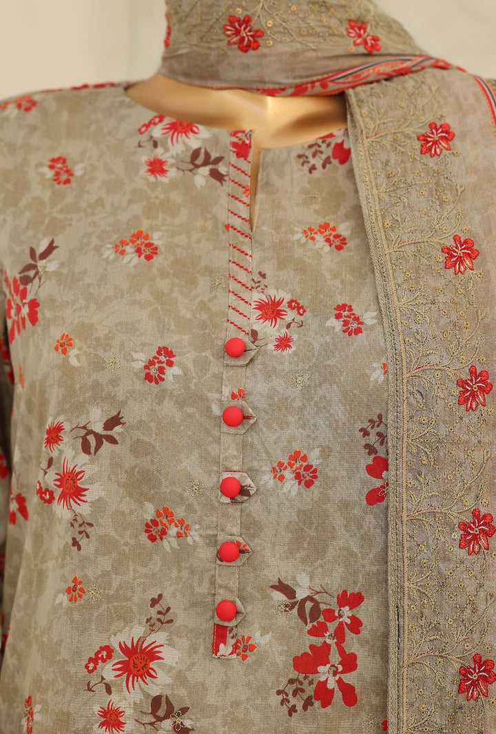 Premium Signature by HZ Textiles Unstitched Embroidered Lawn 3 Piece Suit PSE-1229 Festive Collection