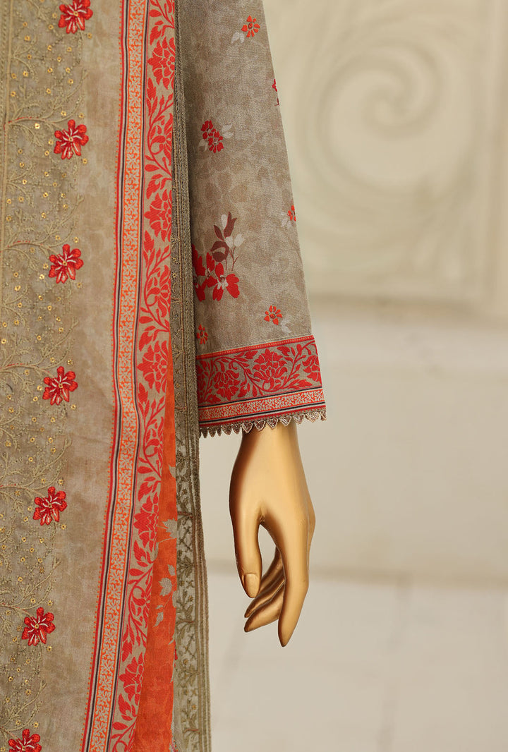 Premium Signature by HZ Textiles Unstitched Embroidered Lawn 3 Piece Suit PSE-1229 Festive Collection