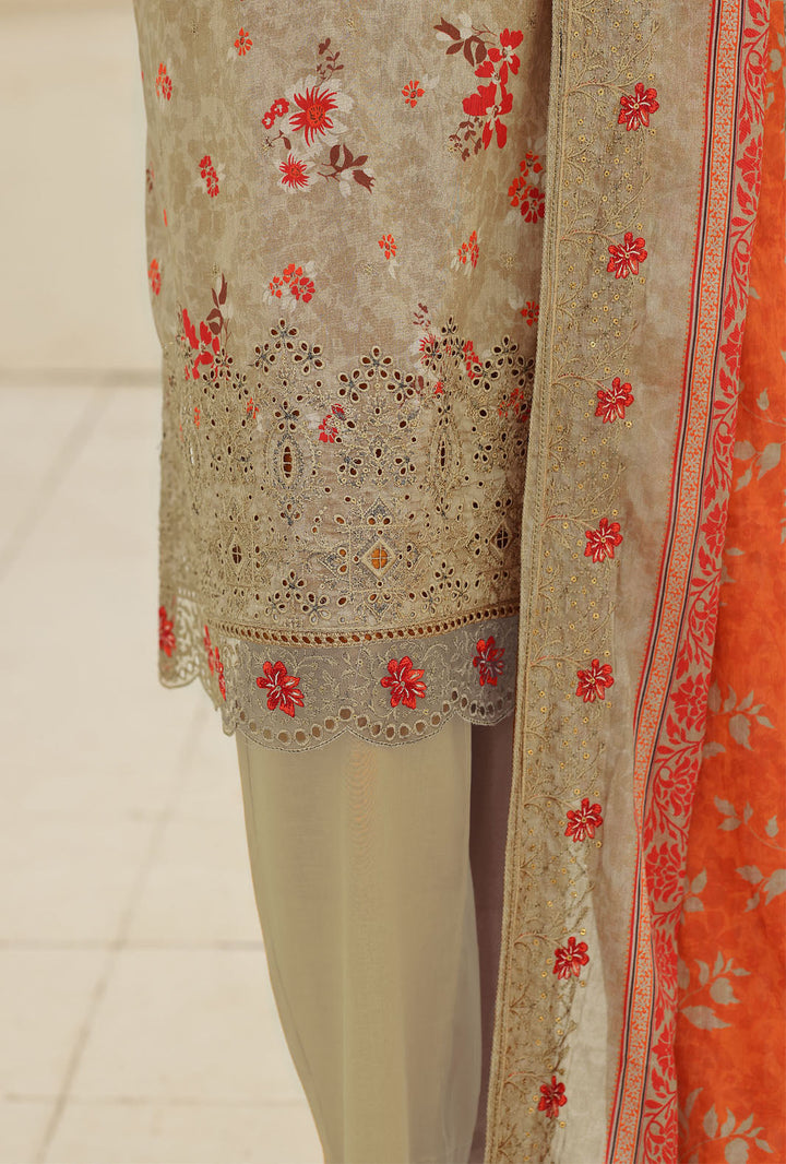 Premium Signature by HZ Textiles Unstitched Embroidered Lawn 3 Piece Suit PSE-1229 Festive Collection