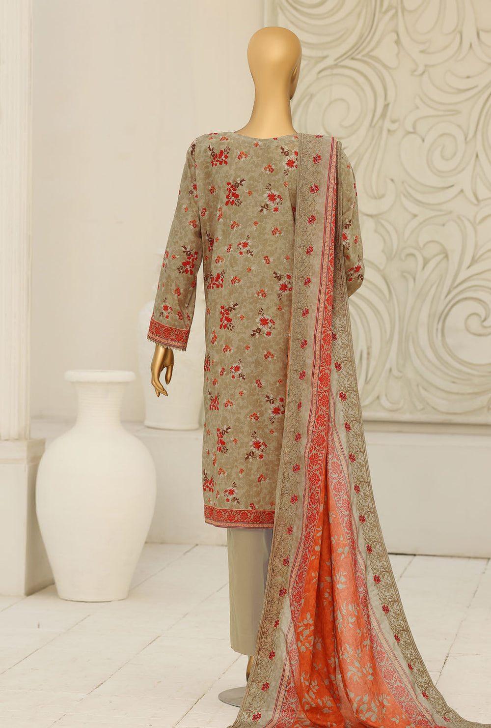 Premium Signature by HZ Textiles Unstitched Embroidered Lawn 3 Piece Suit PSE-1229 Festive Collection