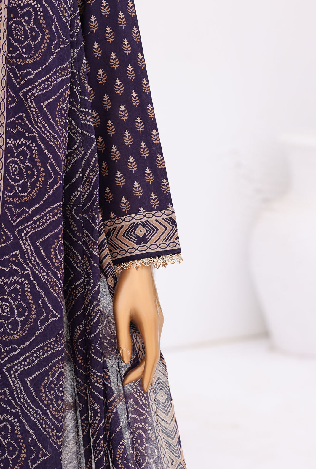 Daily Wear by HZ Textiles Unstitched Embroidered Lawn 3 Piece Suit PDW - 3309 Casual Collection