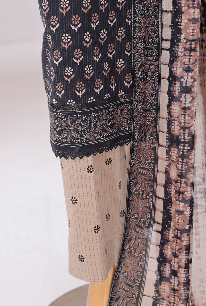 Daily Wear by HZ Textiles Unstitched Embroidered Lawn 3 Piece Suit PDW - 3313 Casual Collection