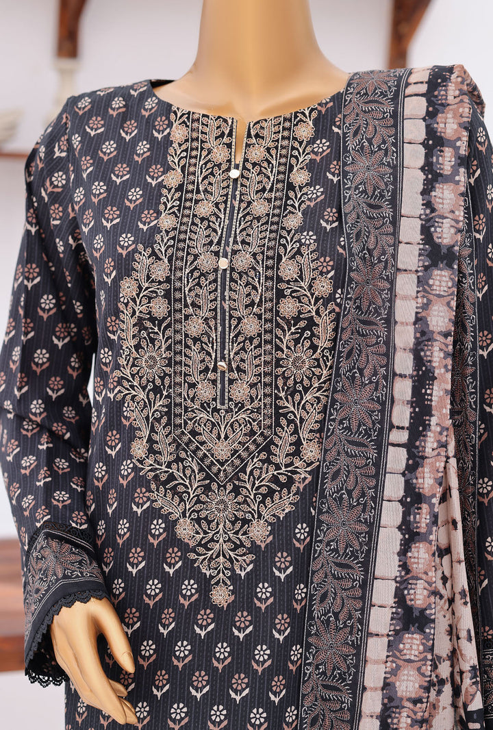 Daily Wear by HZ Textiles Unstitched Embroidered Lawn 3 Piece Suit PDW - 3313 Casual Collection