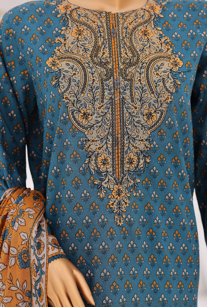 Daily Wear by HZ Textiles Unstitched Embroidered Lawn 3 Piece Suit PDW - 3314 Casual Collection