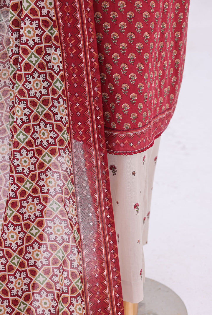 Daily Wear by HZ Textiles Unstitched Embroidered Lawn 3 Piece Suit PDW - 3317 Casual Collection