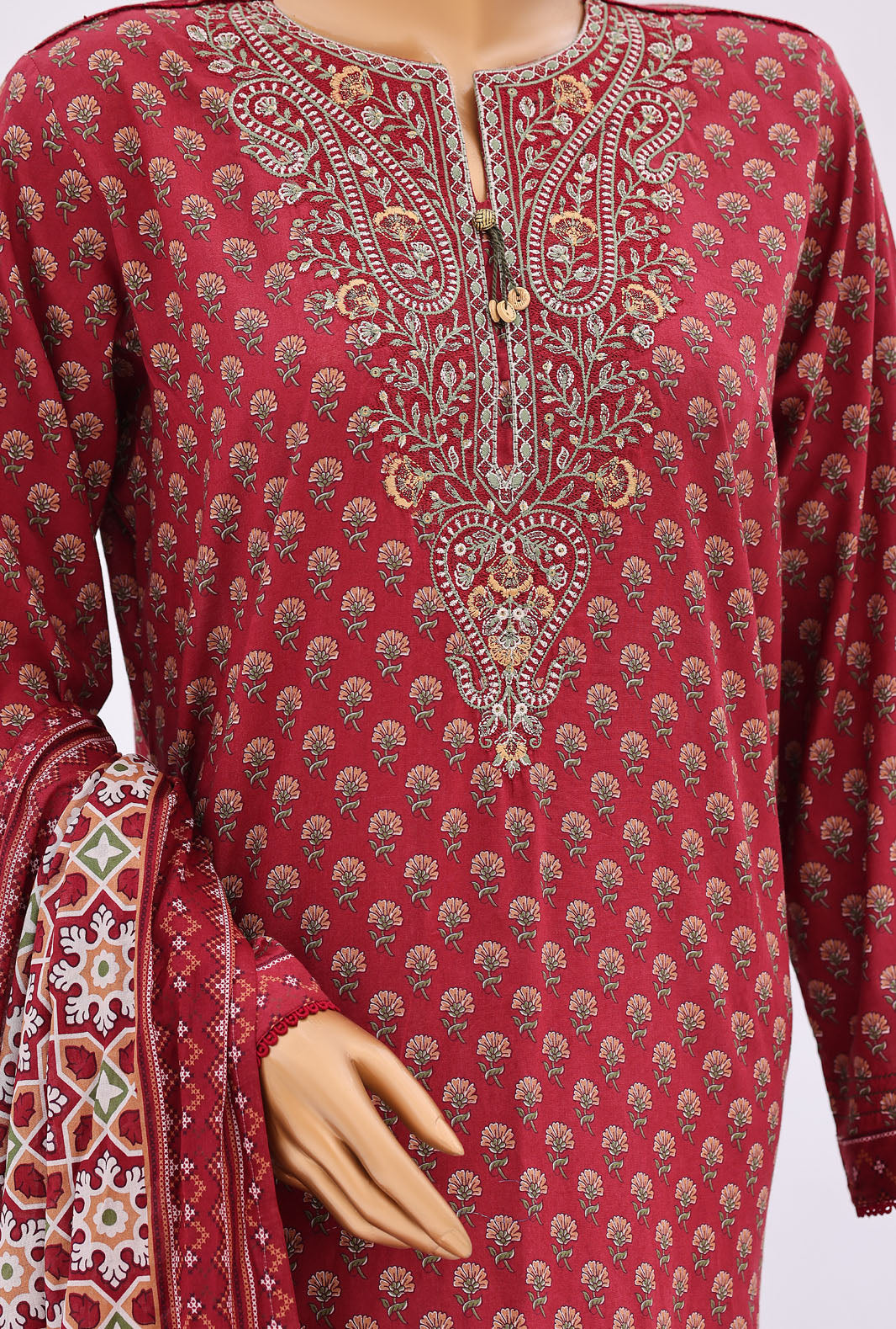 Daily Wear by HZ Textiles Unstitched Embroidered Lawn 3 Piece Suit PDW - 3317 Casual Collection