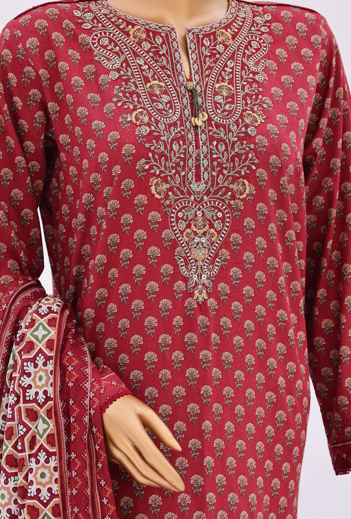 Daily Wear by HZ Textiles Unstitched Embroidered Lawn 3 Piece Suit PDW - 3317 Casual Collection