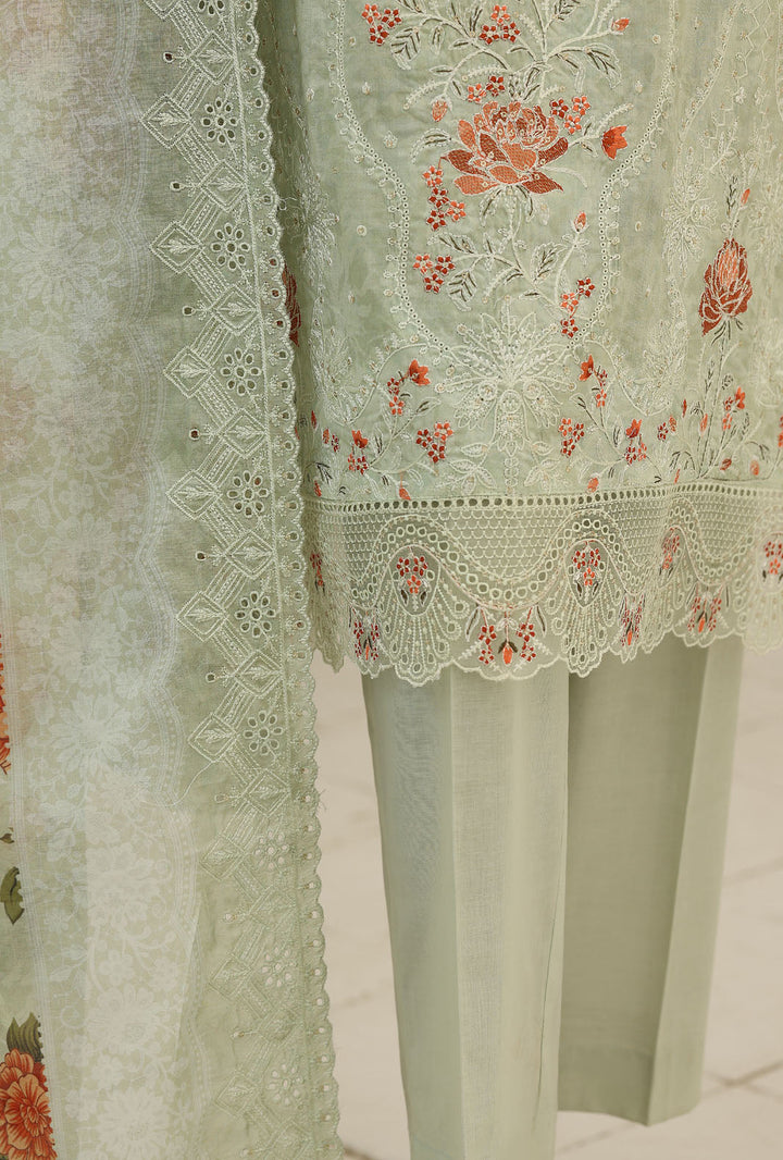 Premium Signature by HZ Textiles Unstitched Embroidered Lawn 3 Piece Suit PEC-1231 Festive Collection