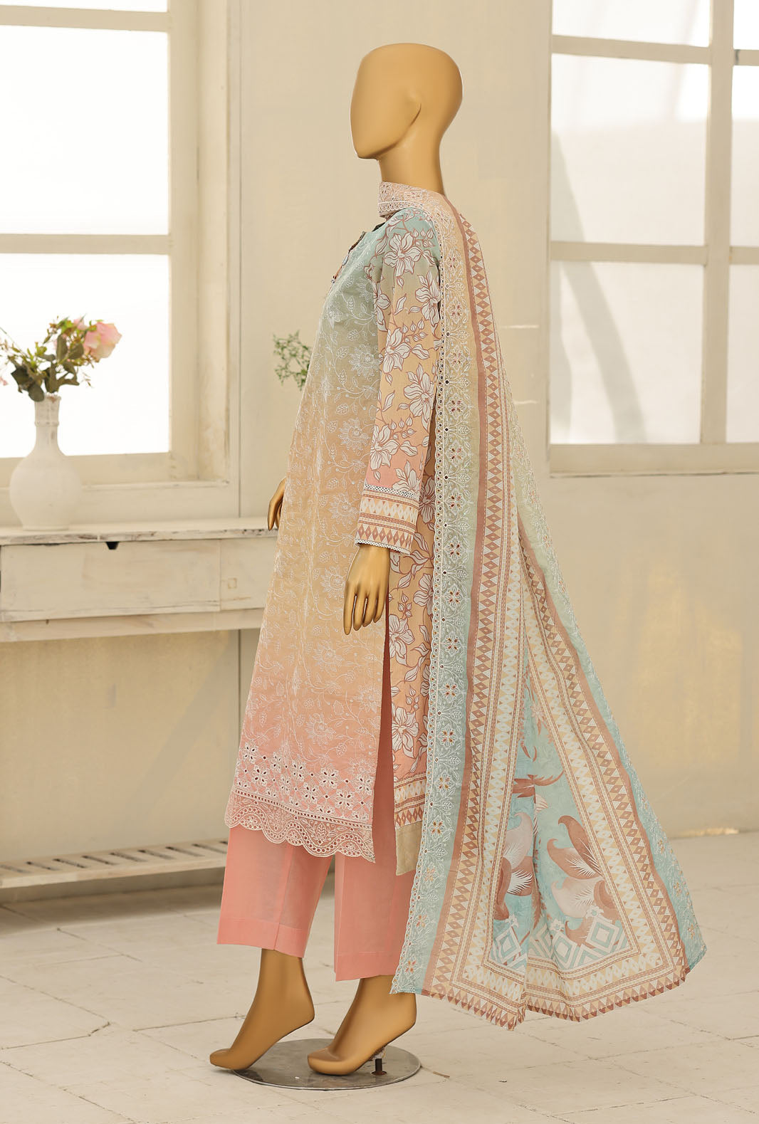 Premium Signature by HZ Textiles Unstitched Embroidered Lawn 3 Piece Suit PEC-1237 Festive Collection