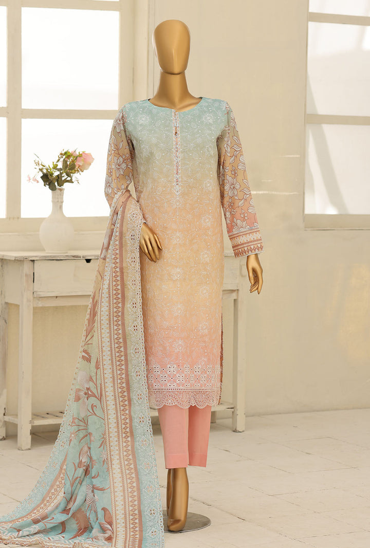 Premium Signature by HZ Textiles Unstitched Embroidered Lawn 3 Piece Suit PEC-1237 Festive Collection