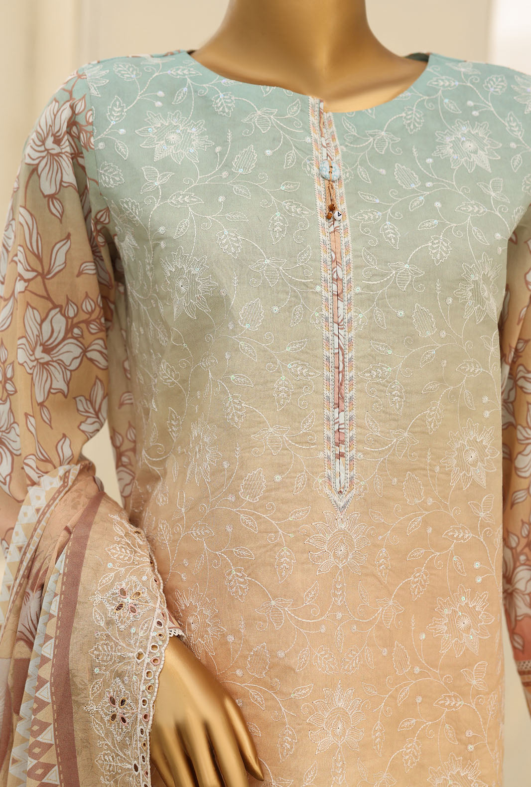 Premium Signature by HZ Textiles Unstitched Embroidered Lawn 3 Piece Suit PEC-1237 Festive Collection