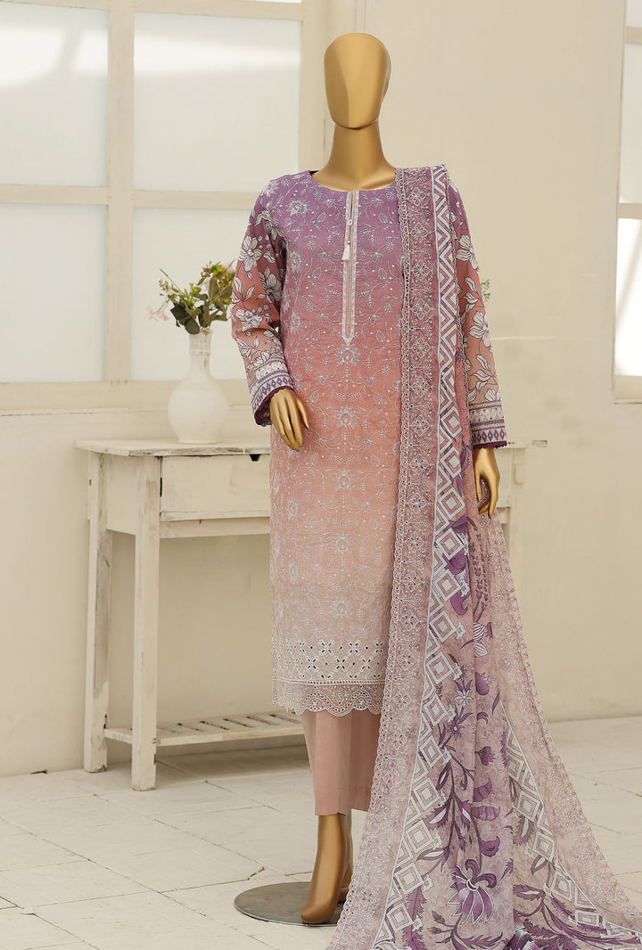 Premium Signature by HZ Textiles Unstitched Embroidered Lawn 3 Piece Suit PEC-1238 Festive Collection