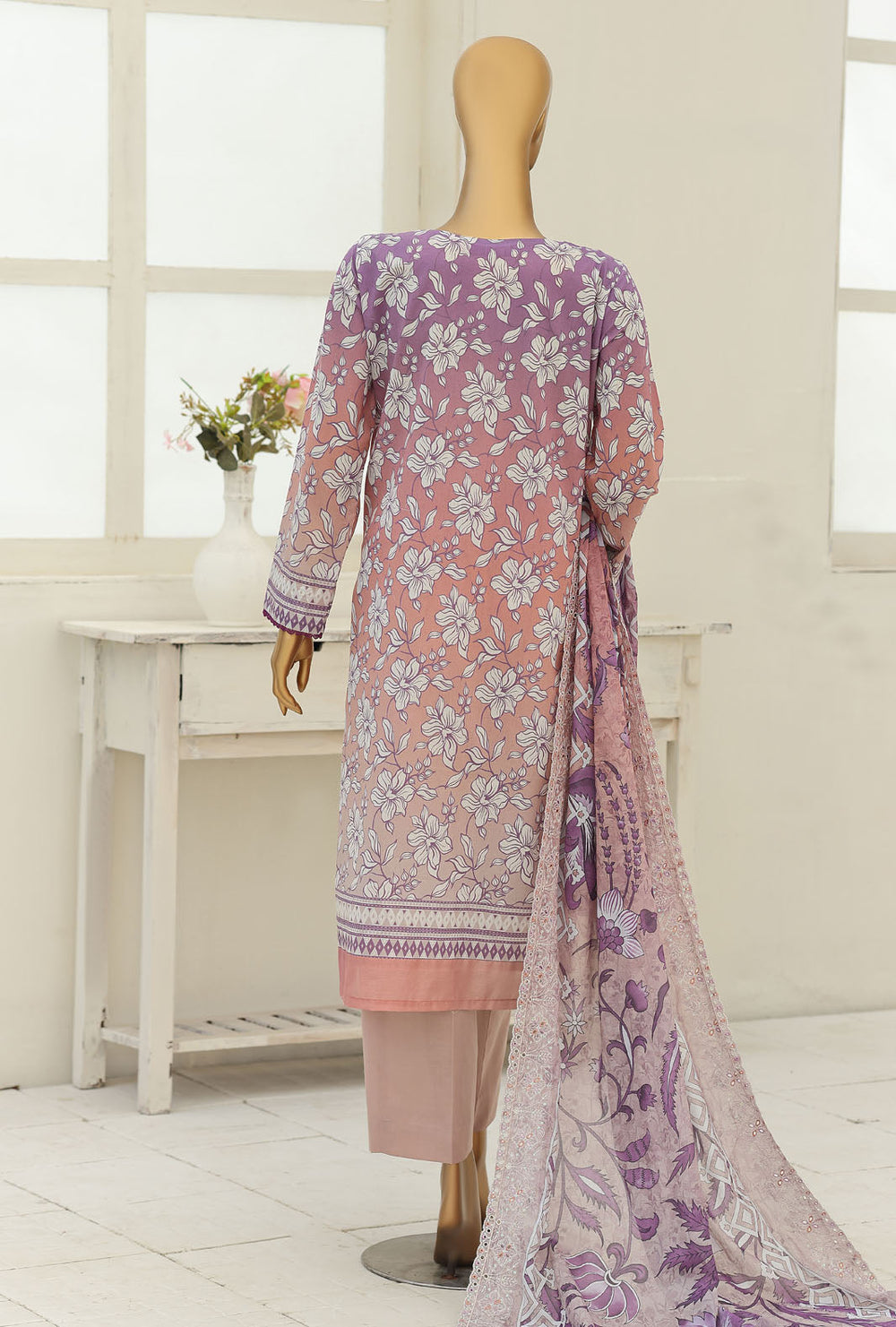 Premium Signature by HZ Textiles Unstitched Embroidered Lawn 3 Piece Suit PEC-1238 Festive Collection