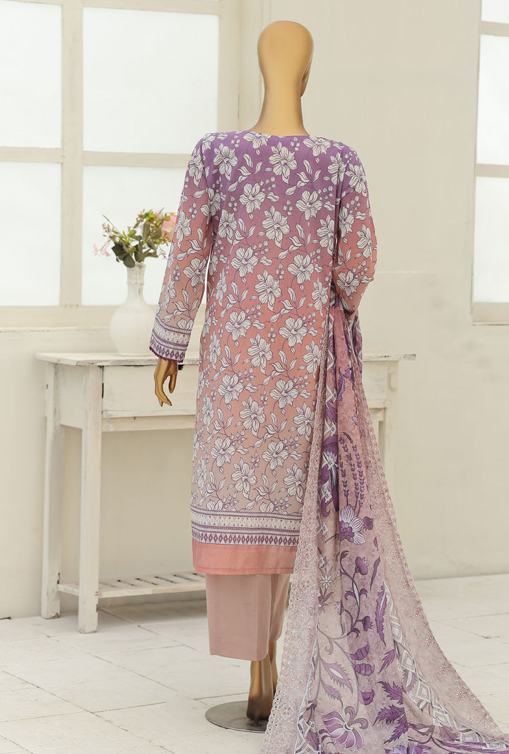 Premium Signature by HZ Textiles Unstitched Embroidered Lawn 3 Piece Suit PEC-1238 Festive Collection