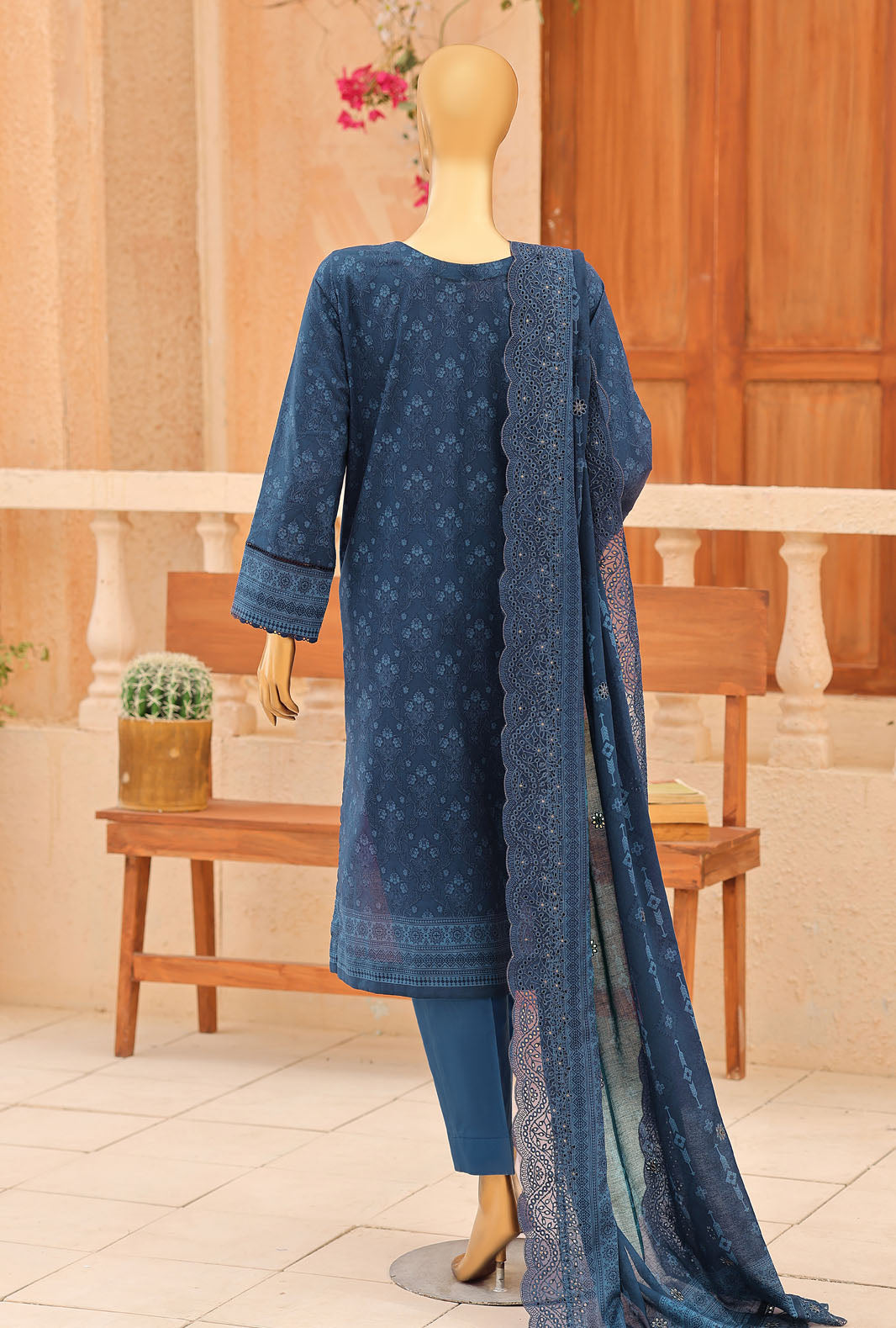 Venice by HZ Textiles Unstitched Embroidered Lawn 3 Piece Suit PEC - 3109 Festive Collection