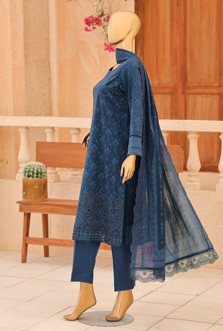 Venice by HZ Textiles Unstitched Embroidered Lawn 3 Piece Suit PEC - 3109 Festive Collection