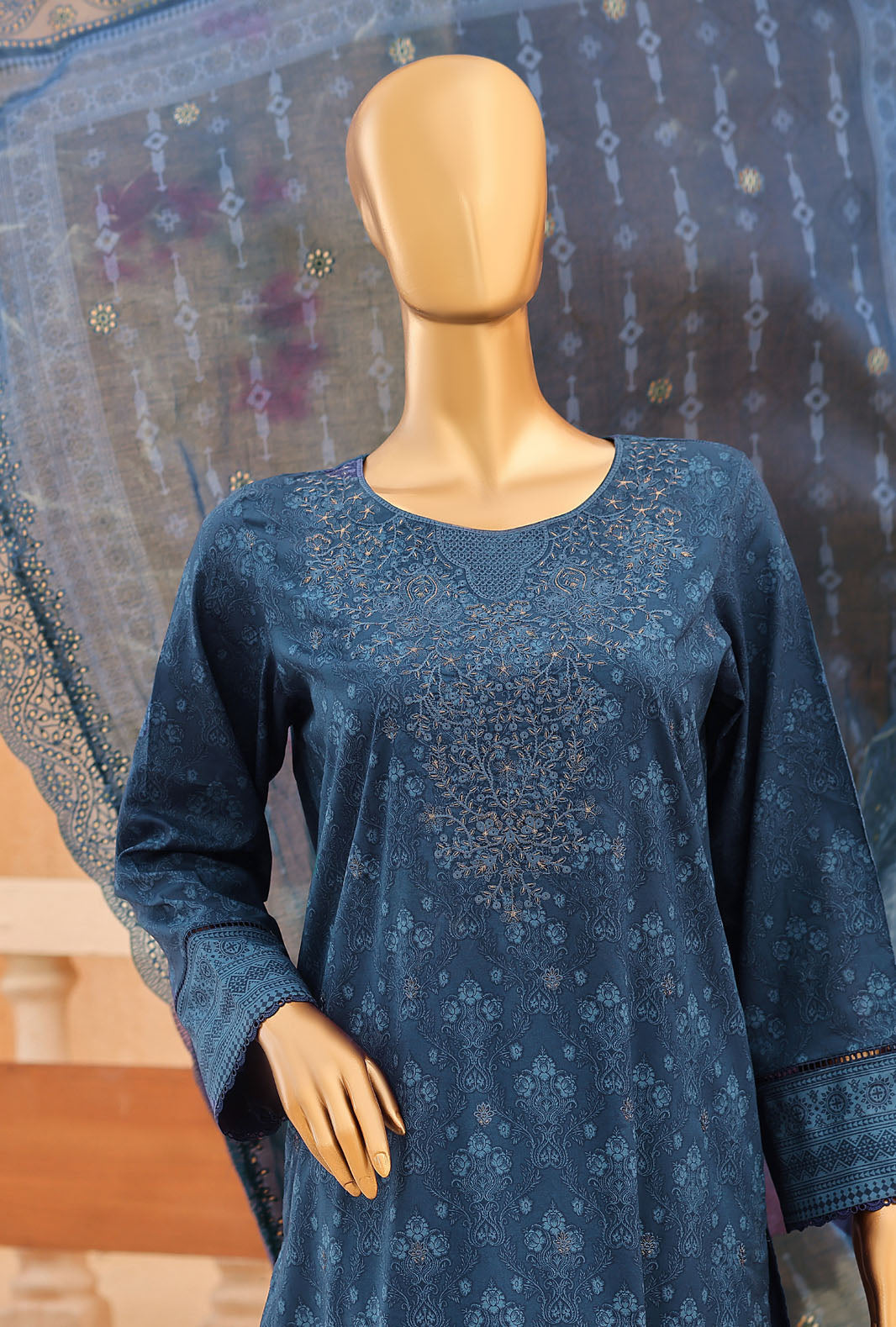 Venice by HZ Textiles Unstitched Embroidered Lawn 3 Piece Suit PEC - 3109 Festive Collection