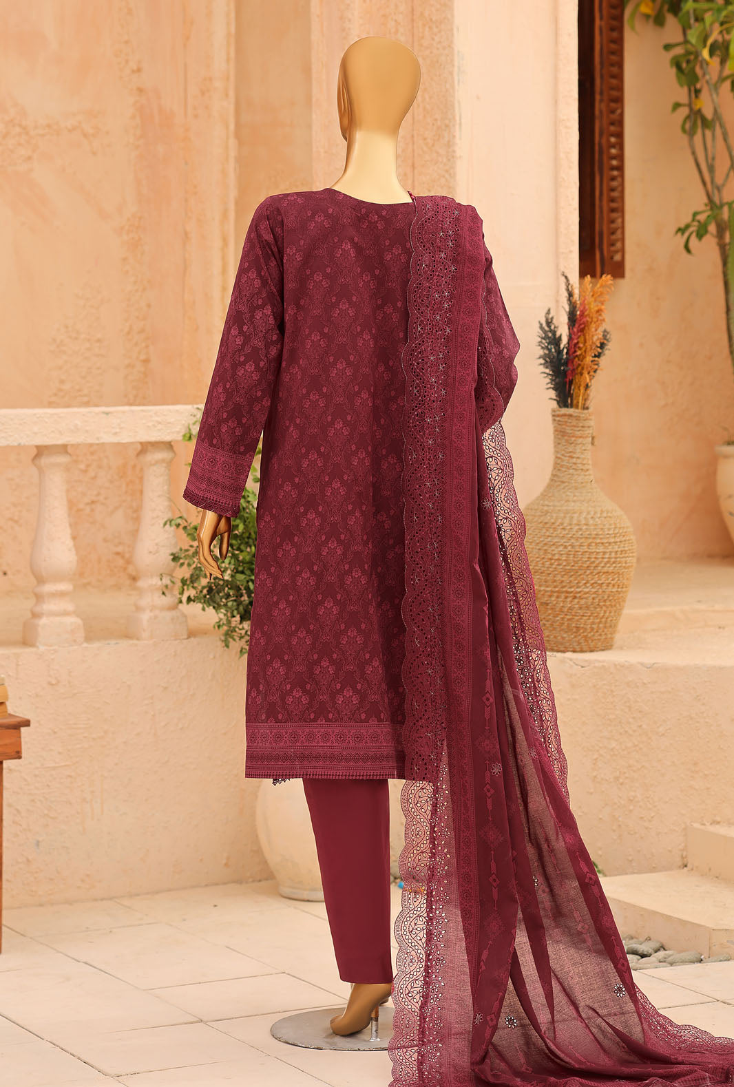 Venice by HZ Textiles Unstitched Embroidered Lawn 3 Piece Suit PEC - 3110 Festive Collection