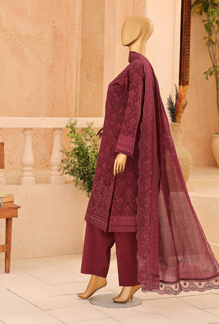 Venice by HZ Textiles Unstitched Embroidered Lawn 3 Piece Suit PEC - 3110 Festive Collection