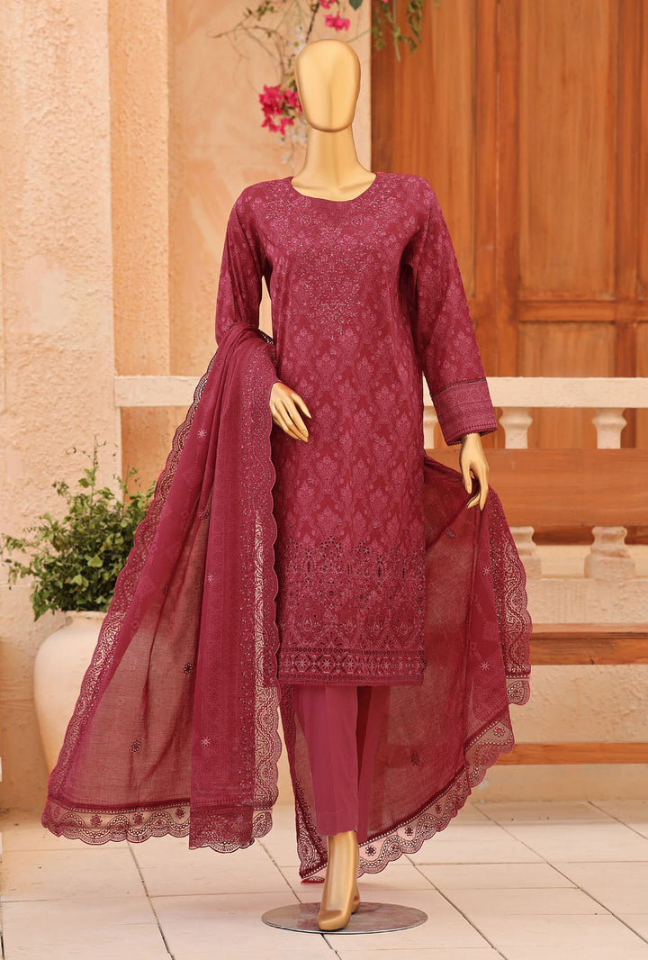 Venice by HZ Textiles Unstitched Embroidered Lawn 3 Piece Suit PEC - 3113 Festive Collection
