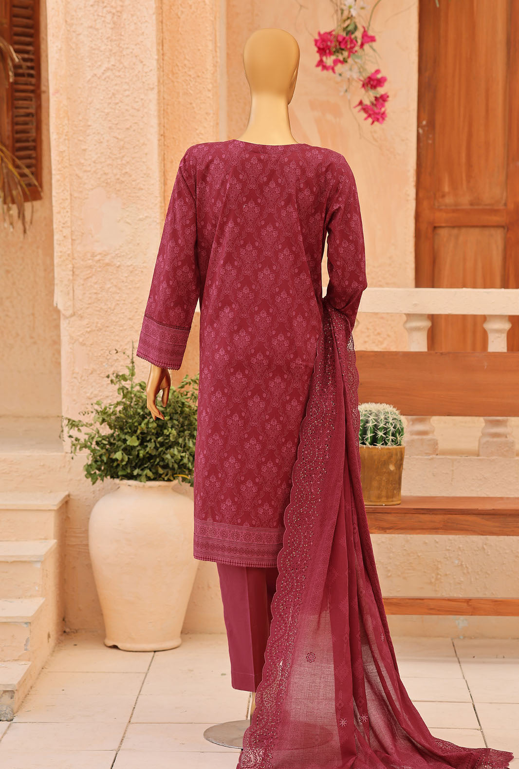 Venice by HZ Textiles Unstitched Embroidered Lawn 3 Piece Suit PEC - 3113 Festive Collection