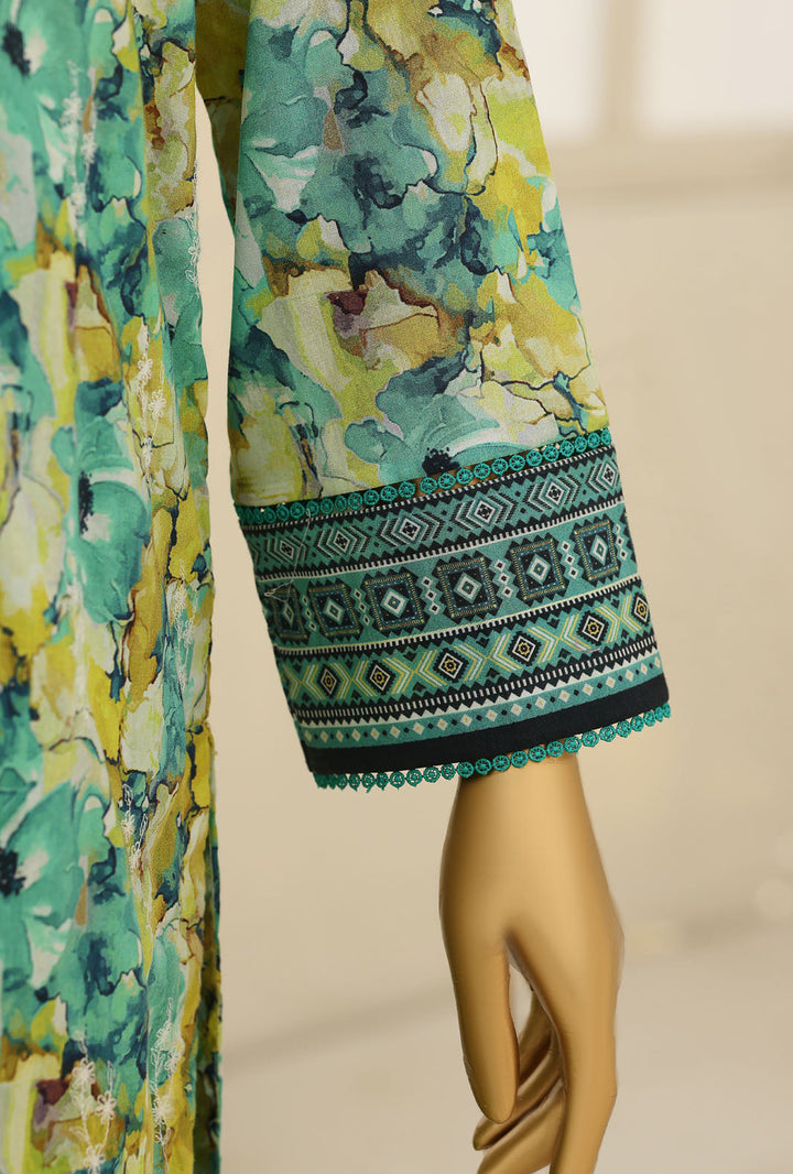 Premium Signature by HZ Textiles Unstitched Embroidered Lawn 3 Piece Suit PEC-640 Festive Collection