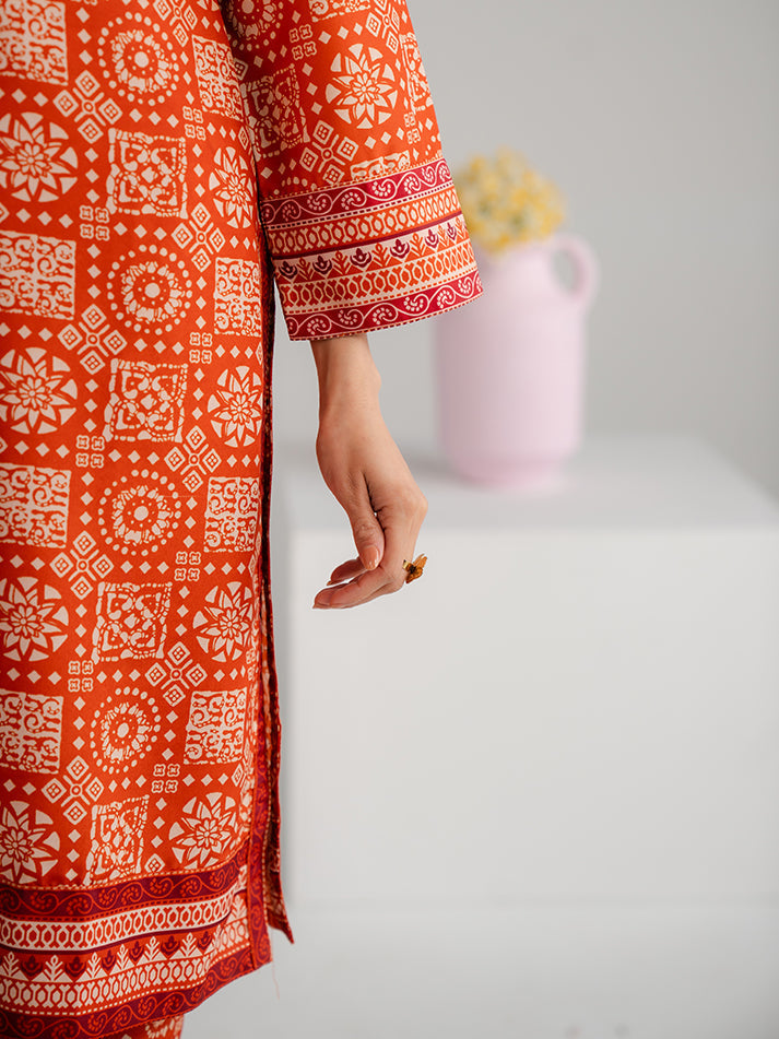 Summer Basics by Gulaal Women RTW Printed Poly 2 Piece Suit Marea - Casual Collection
