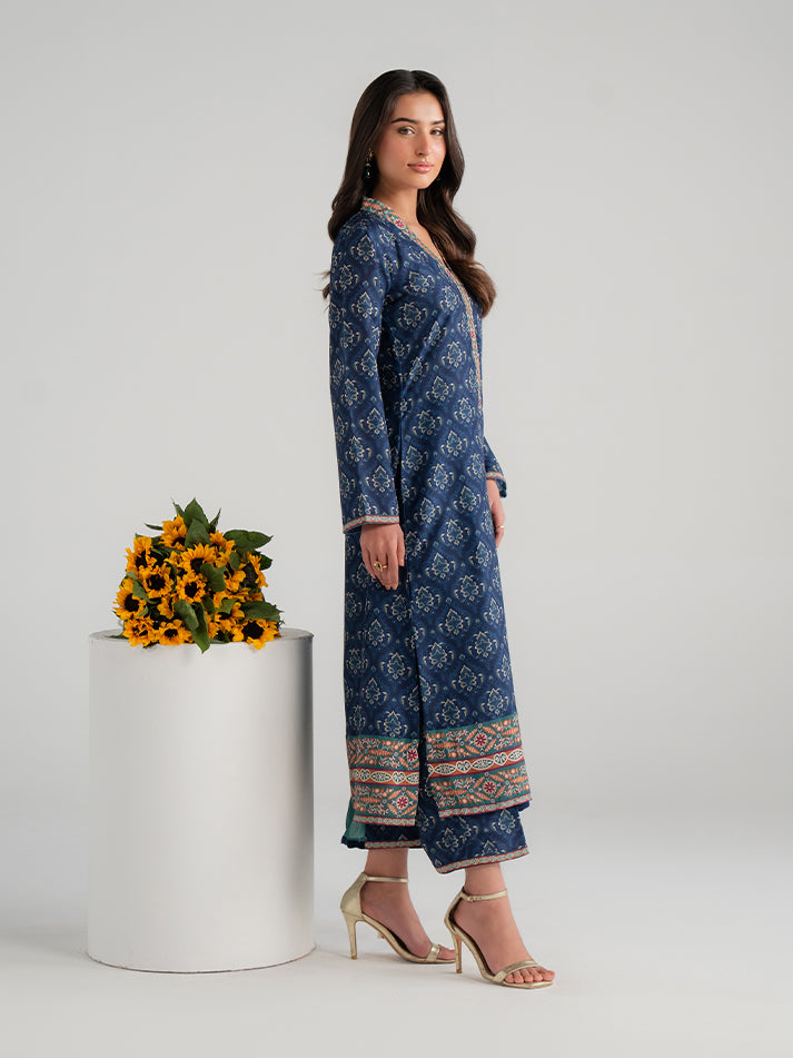 Summer Basics by Gulaal Women RTW Printed Poly 3 Piece Suit Playa - Casual Collection