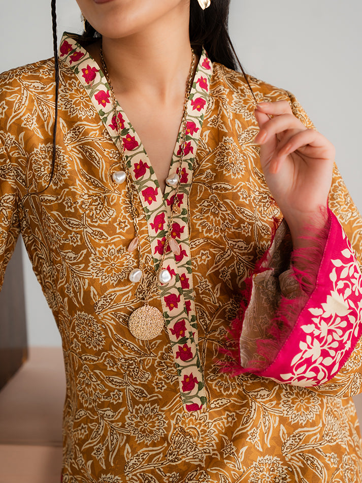 Summer Basics by Gulaal Women RTW Printed Poly 2 Piece Suit Solis - Casual Collection