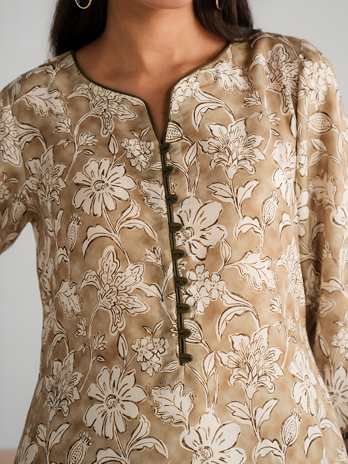 Summer Basics by Gulaal Women RTW Printed Poly 2 Piece Suit Cira - Casual Collection