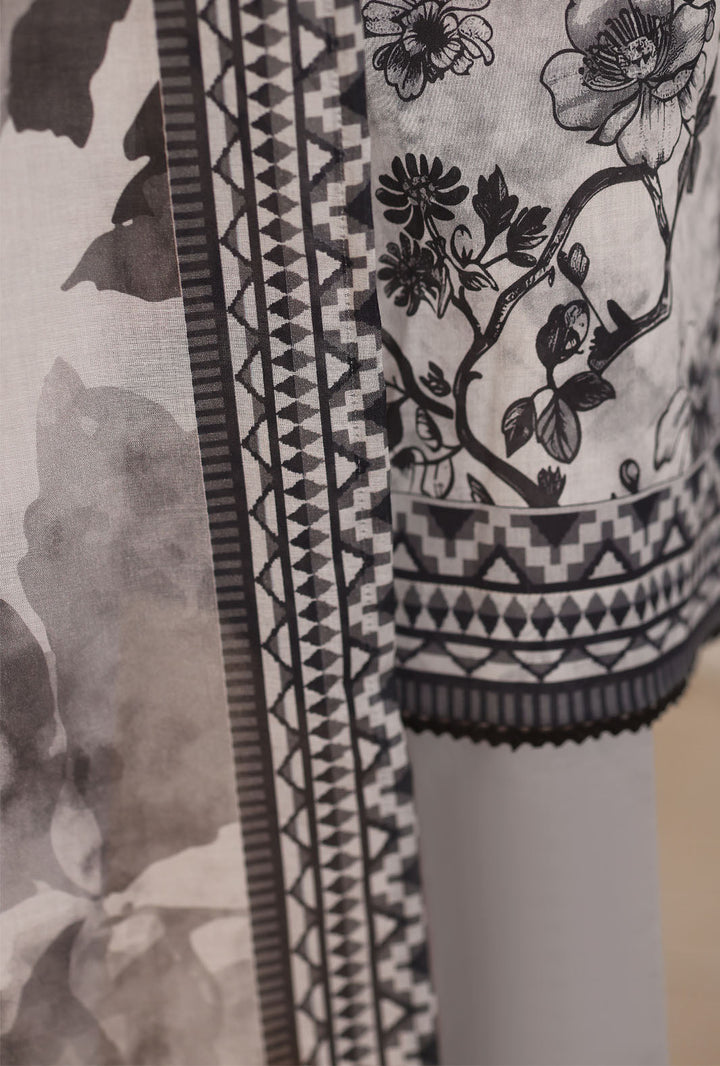 Platinum by HZ Textile Unstitched Printed Lawn 3 Piece Suit PPC-1180 - Casual Collection