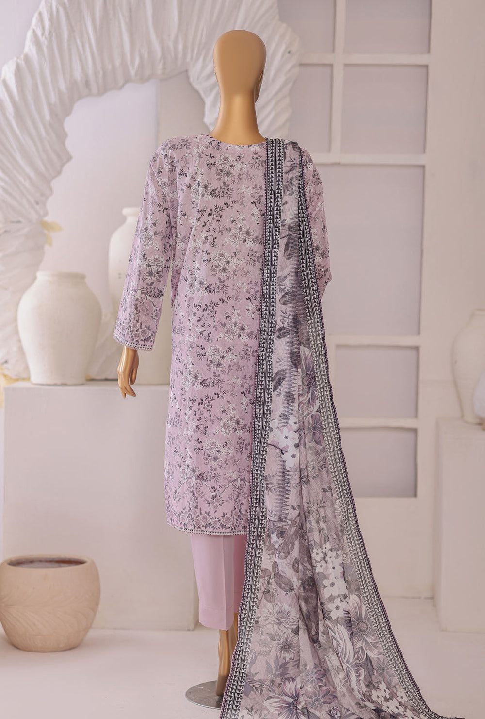 Platinum by HZ Textile Unstitched Printed Lawn 3 Piece Suit PPC-1184 - Casual Collection