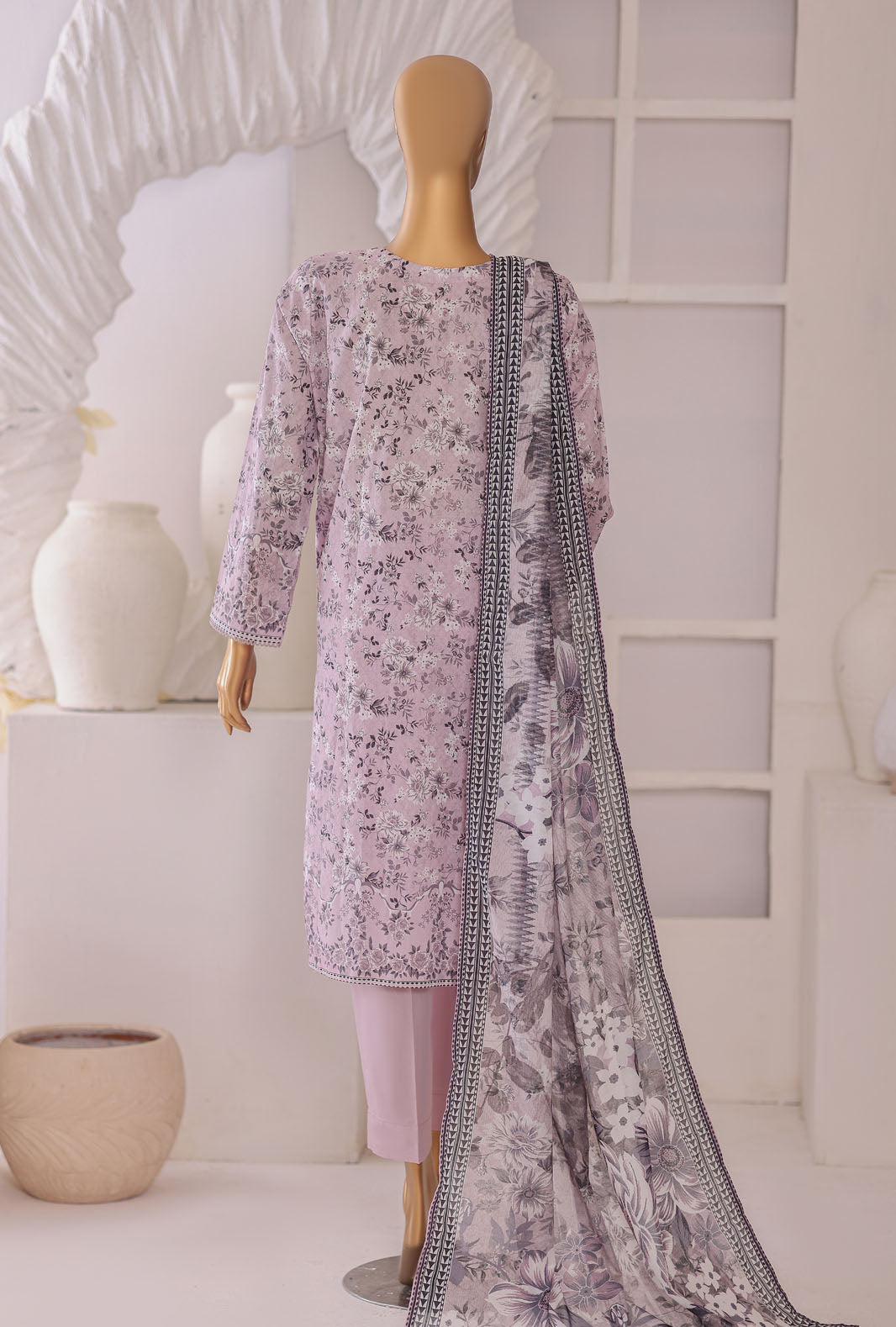 Platinum by HZ Textile Unstitched Printed Lawn 3 Piece Suit PPC-1184 - Casual Collection