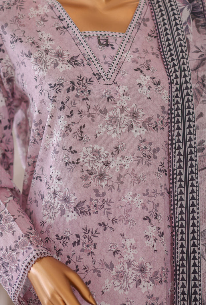 Platinum by HZ Textile Unstitched Printed Lawn 3 Piece Suit PPC-1184 - Casual Collection