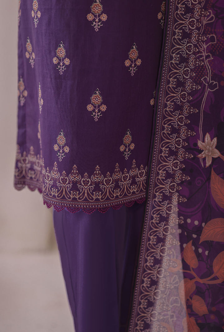 Platinum by HZ Textile Unstitched Printed Lawn 3 Piece Suit PPC-1190 - Casual Collection