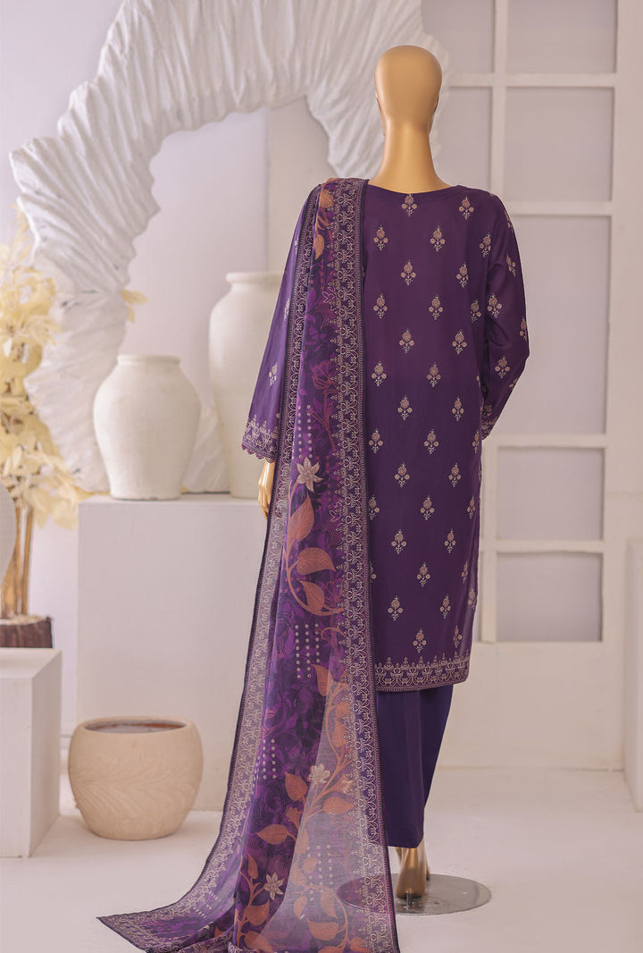 Platinum by HZ Textile Unstitched Printed Lawn 3 Piece Suit PPC-1190 - Casual Collection