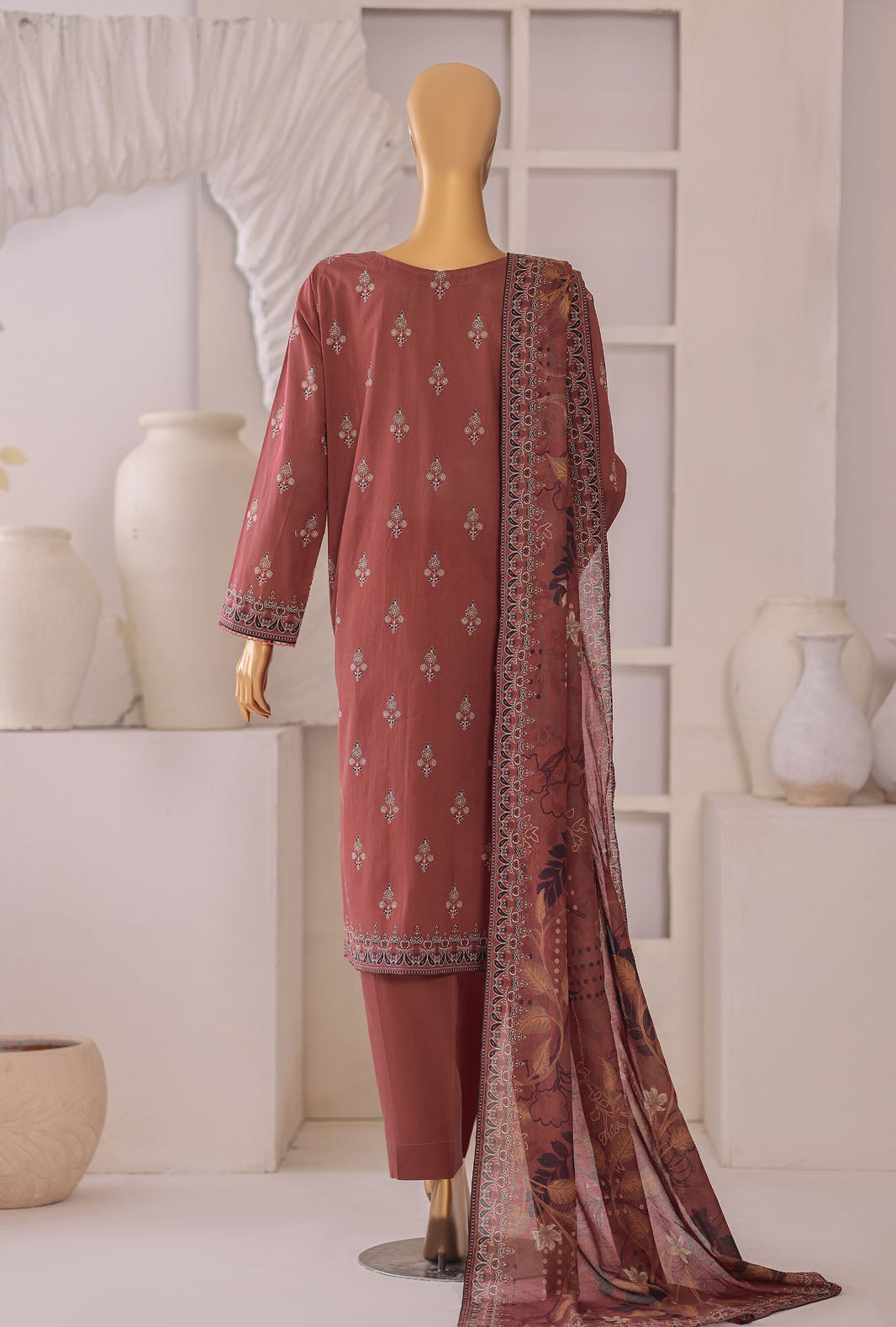 Platinum by HZ Textile Unstitched Printed Lawn 3 Piece Suit PPC-1191 - Casual Collection