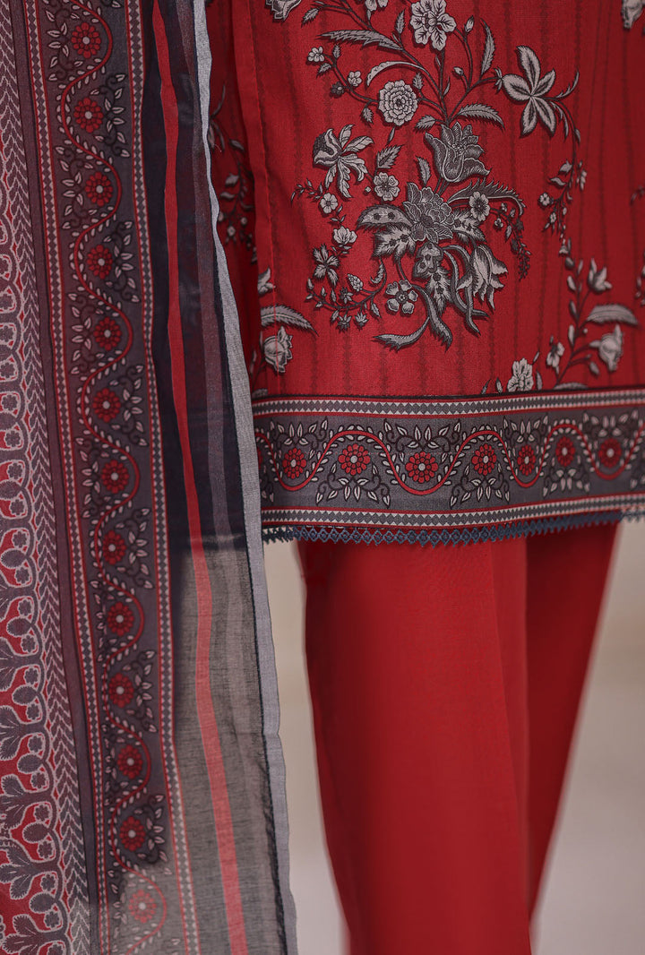 Platinum by HZ Textile Unstitched Printed Lawn 3 Piece Suit PPC-1193 - Casual Collection