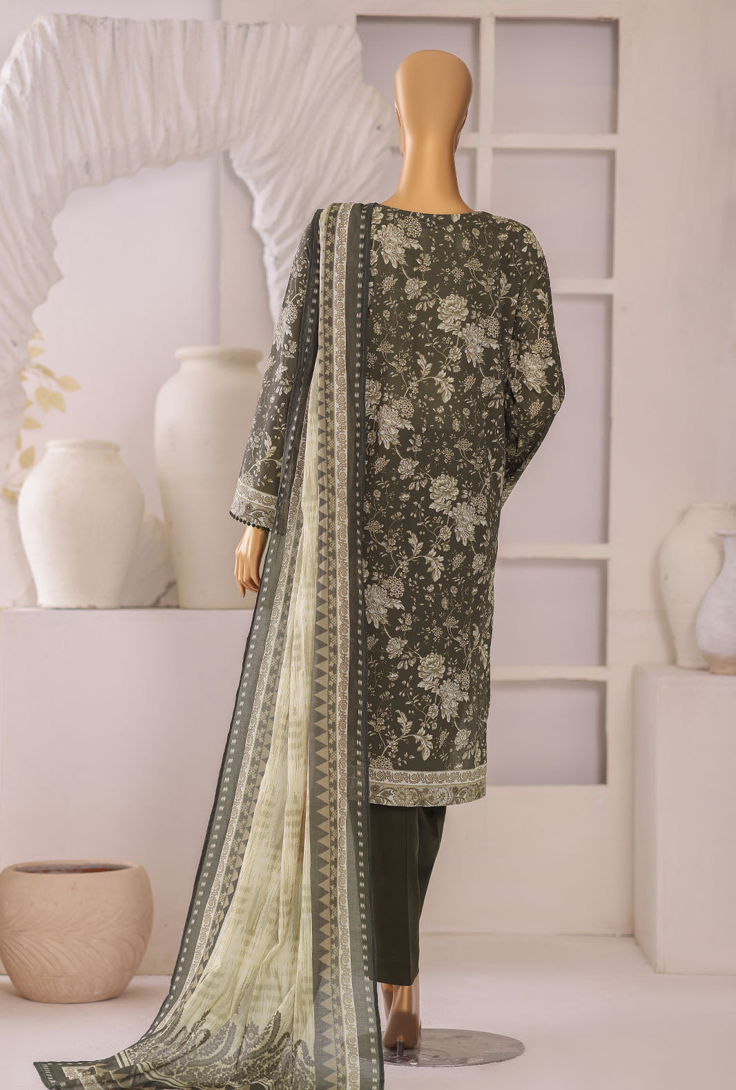 Platinum by HZ Textile Unstitched Printed Lawn 3 Piece Suit PPC-1194 - Casual Collection