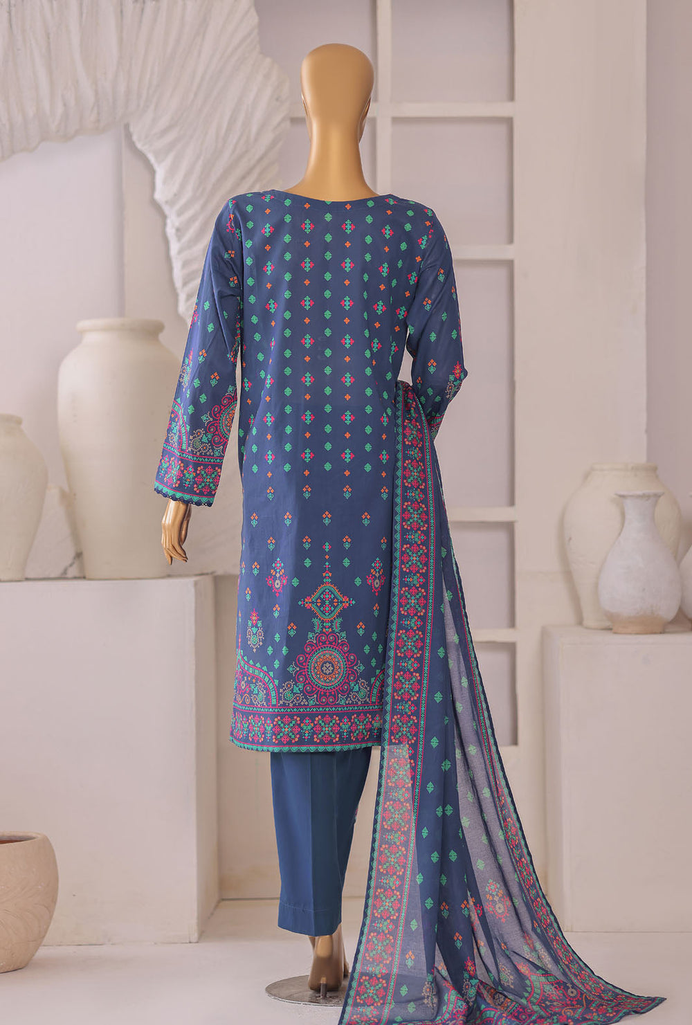 Platinum by HZ Textile Unstitched Printed Lawn 3 Piece Suit PPC-1200 - Casual Collection