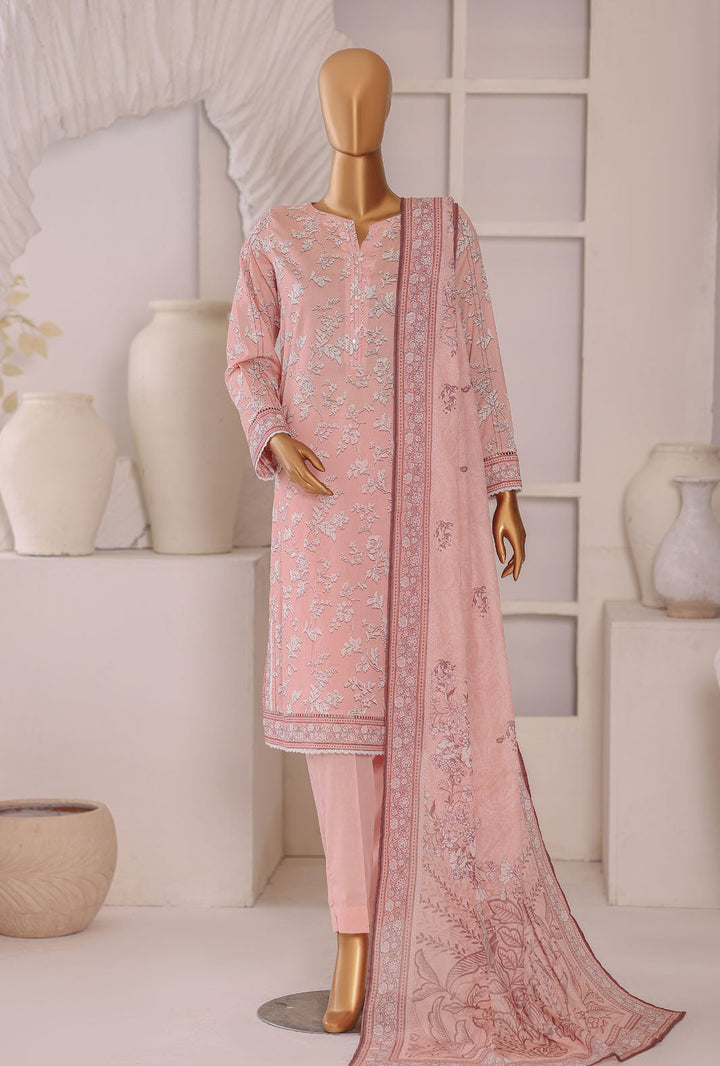 Platinum by HZ Textile Unstitched Printed Lawn 3 Piece Suit PPC-1204 - Casual Collection