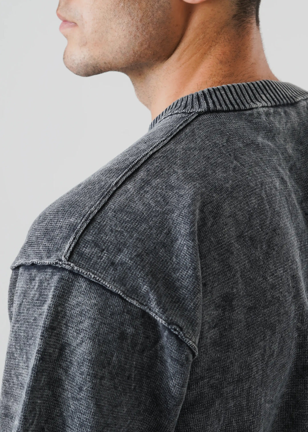 Artezan Inc RTW Solids Cotton T-Shirt Washed Reverse Linked Casual Collection