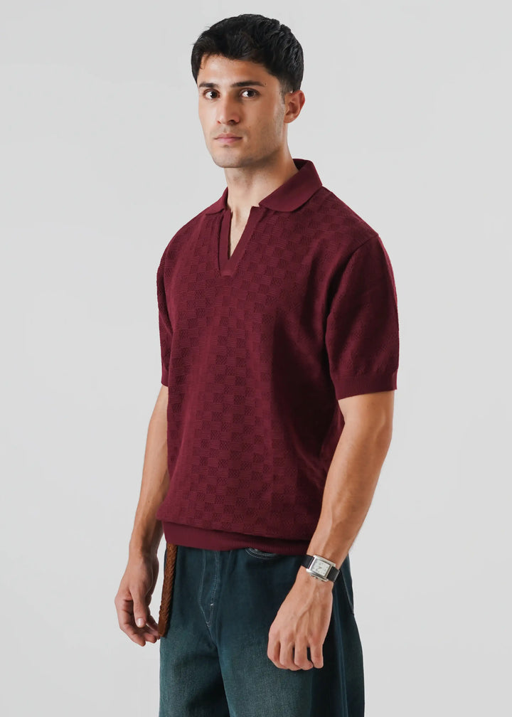Artezan Inc RTW Solids Cotton Polo Checkered Skipper Casual Collection