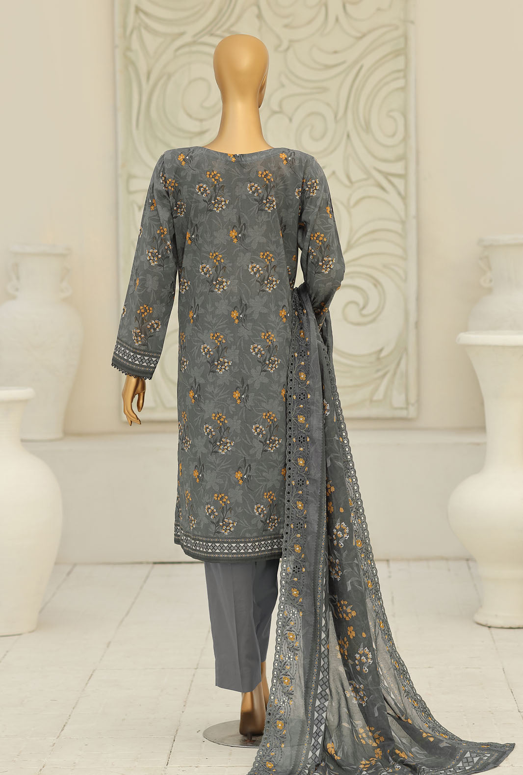 Premium Signature by HZ Textiles Unstitched Embroidered Lawn 3 Piece Suit PSE-1228 Festive Collection