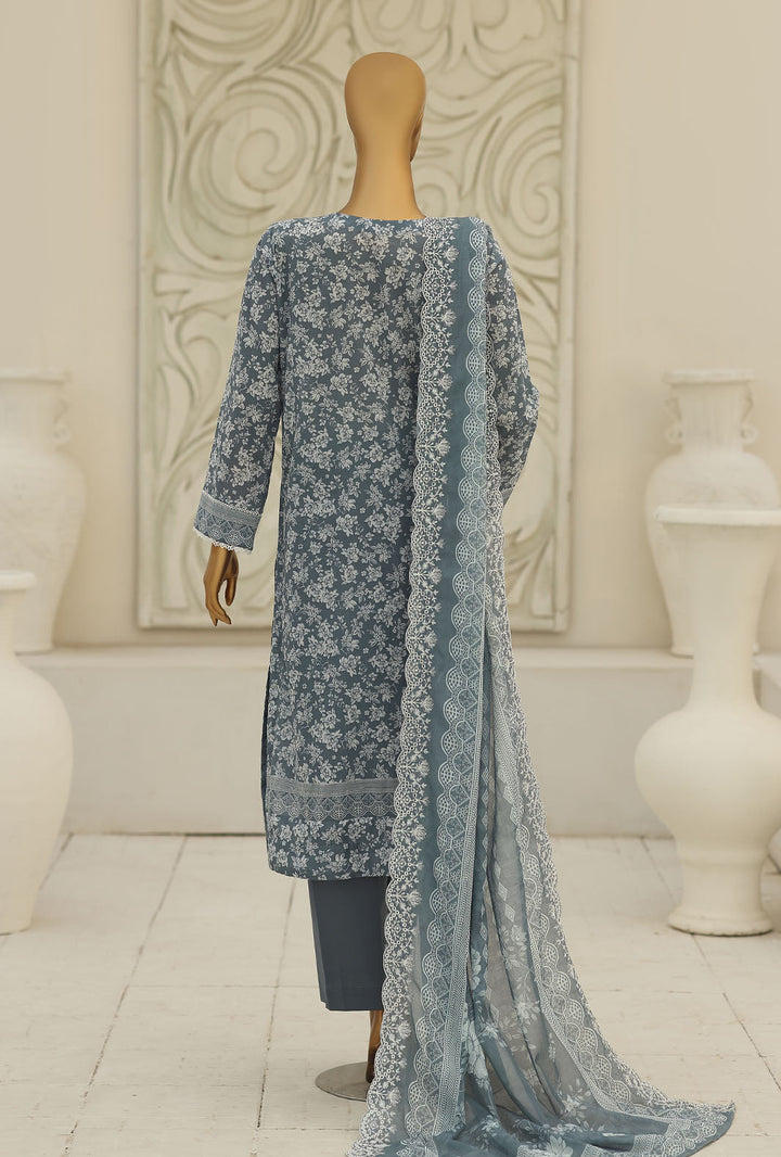Premium Signature by HZ Textiles Unstitched Embroidered Lawn 3 Piece Suit PSE-1233 Festive Collection