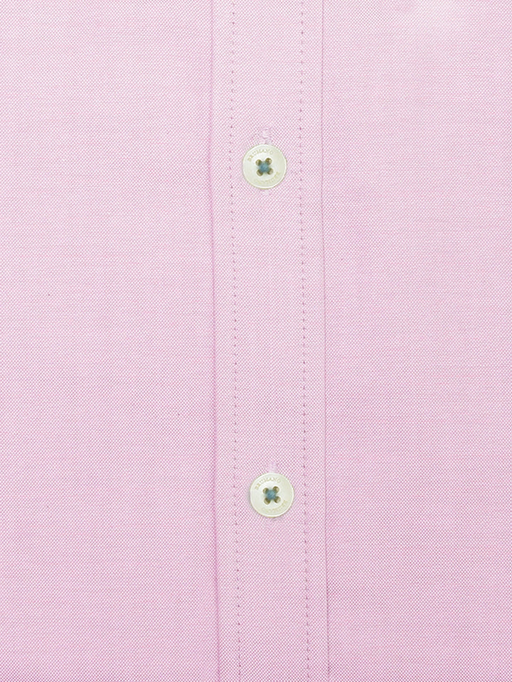 Brumano Ready To Wear Shirts Men 1 Piece Cotton Pink Oxford Button Down Shirt 0-31-025-6083 - Summer Collection